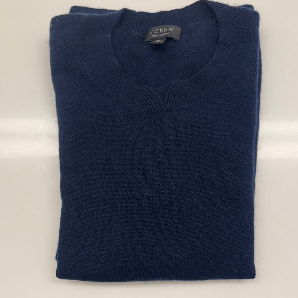 J. Crew Women’s Three-quarter sleeve everyday cashmere crewneck sweater